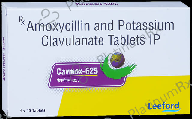 Cavmox 625mg Tablet 10s