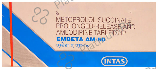 Embeta AM 50/5mg Tablet PR 10s
