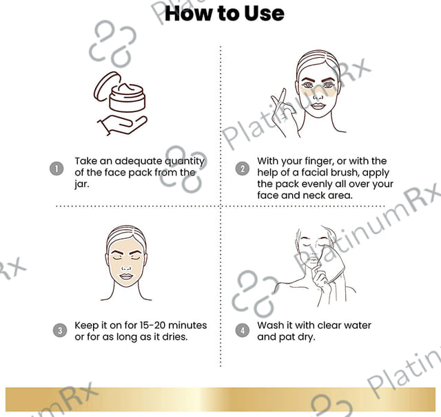 Ozone Glo Radiance Replenishing Face Pack 200 gm