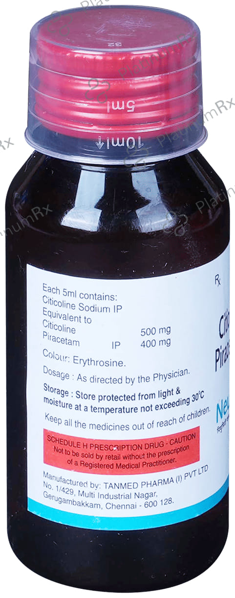 Neuciti Plus 500/400mg Syrup 60ml