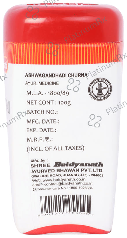 Baidyanath (Jhansi) Ashwagandhadi Churna