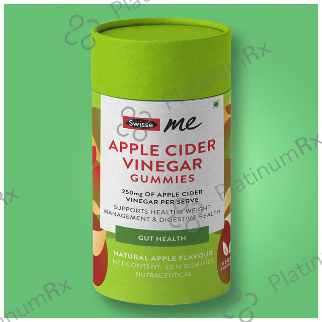 Swisse Me Apple Cider Vinegar Gummies Natural Apple