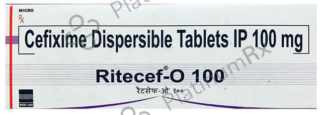 Ritecef O 100mg Tablet DT 10s