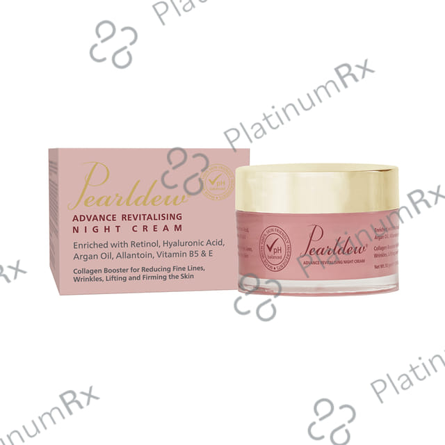 Pearldew Advance Revitalising Night Cream 50gm