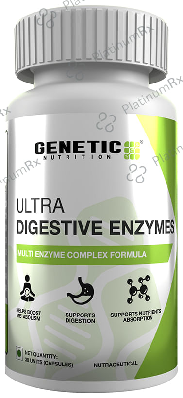 Genetic Nutrition Ultra Digestive Enzymes Capsule