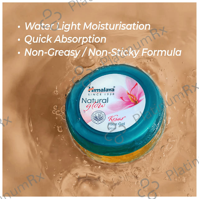 Himalaya Personal Care Natural Glow Kesar Face Gel 100ml