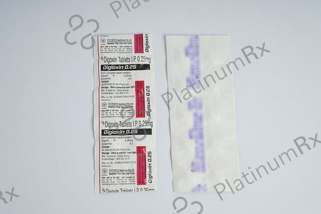 Digioxin 0.25mg Tablet 10s