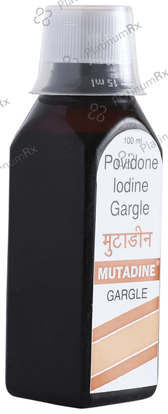 Mutadine 2% Gargle 100ml