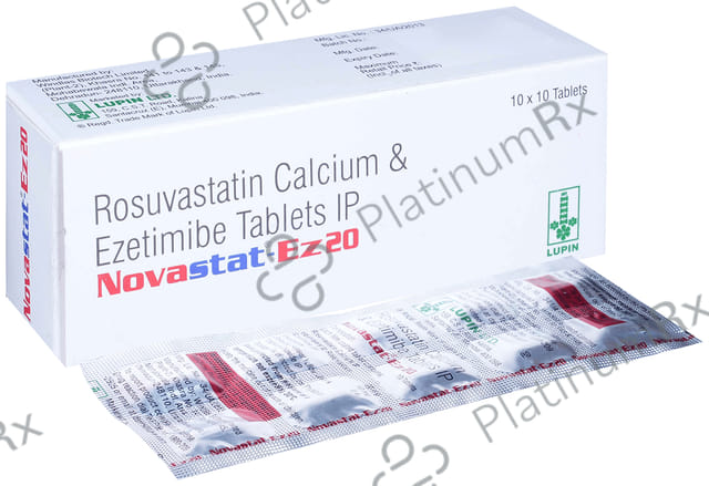 Novastat EZ 20/10mg Tablet 10s