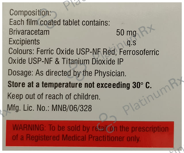 Brivgard 50mg Tablet 10s