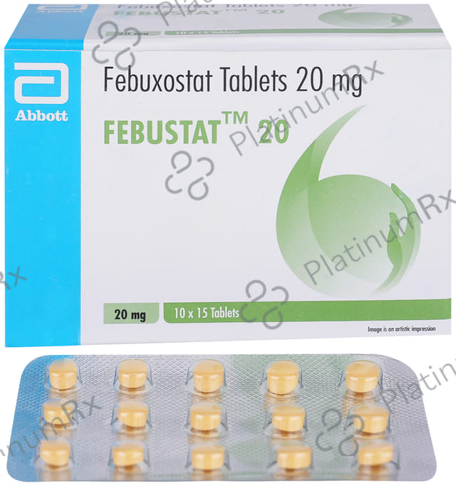 Febustat 20mg Tablet 15s