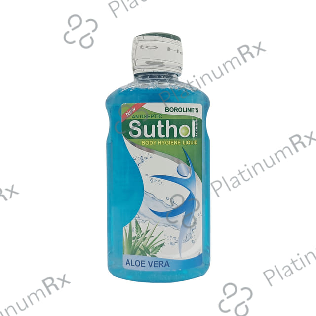 Boroline's Suthol Antiseptic Skin Hygiene Aloevera & Neem Liquid