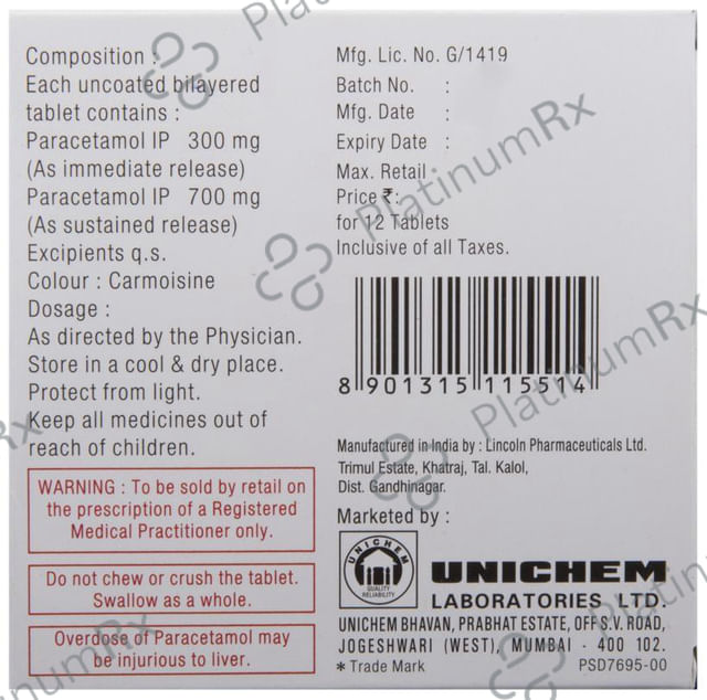 XTPara Proglet Tablet SR