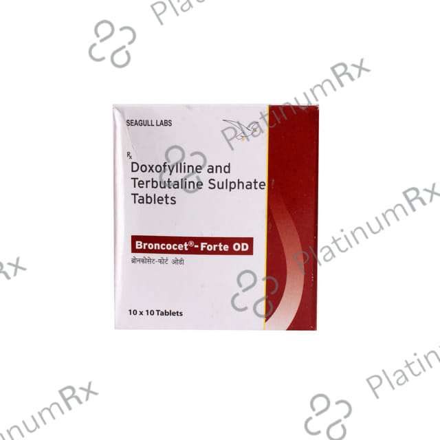 Broncocet Forte OD 400/5mg Tablet 10s