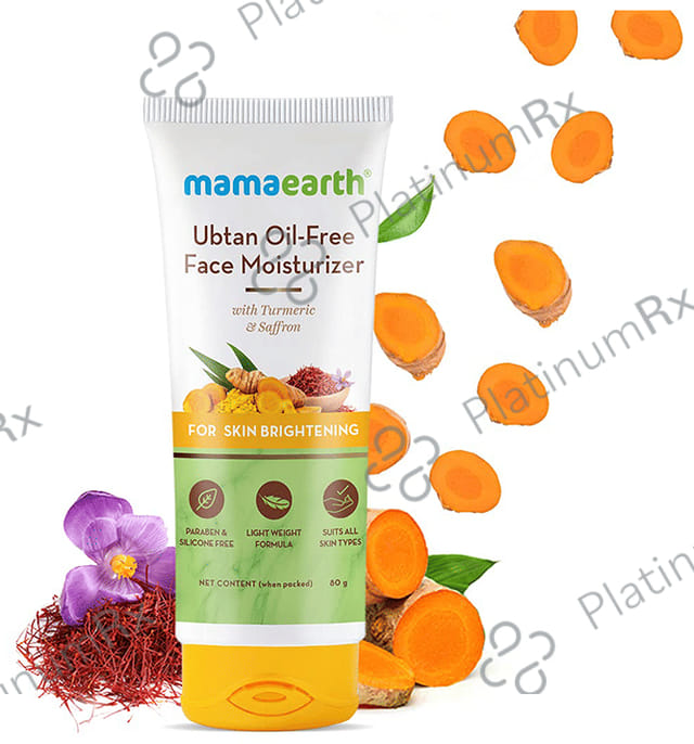 Mamaearth Ubtan Oil Free Face Moisturizer 80gm