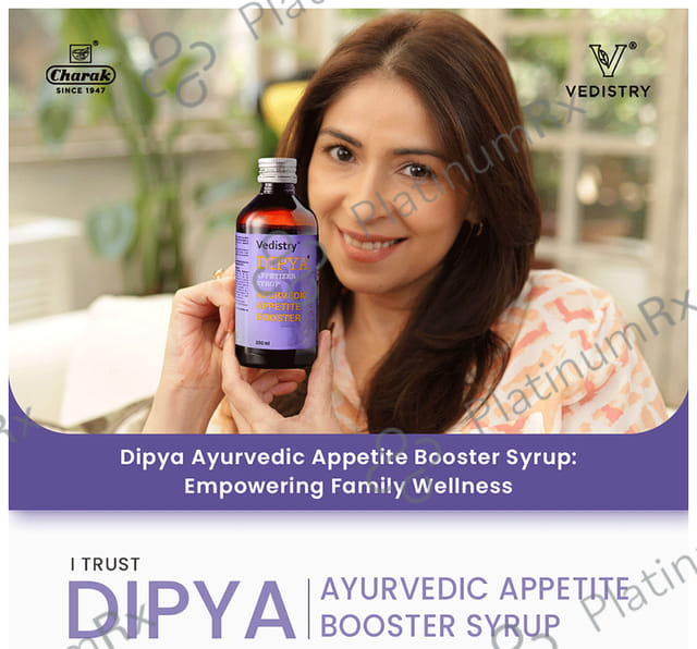 Dipya Ayurvedic Appetizer Syrup for Appetite