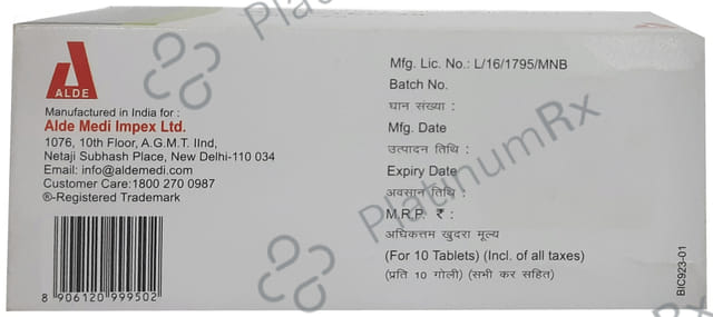 Aldetel 40mg Tablet 10s