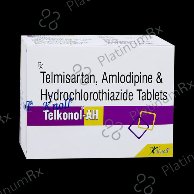Telkonol AH 40/5/12.5mg Tablet 10s
