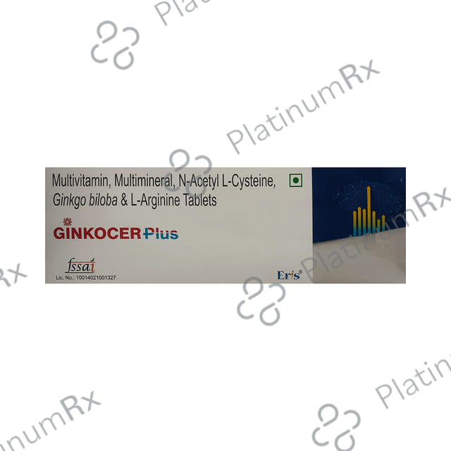 Ginkocer Plus Tablet 10s