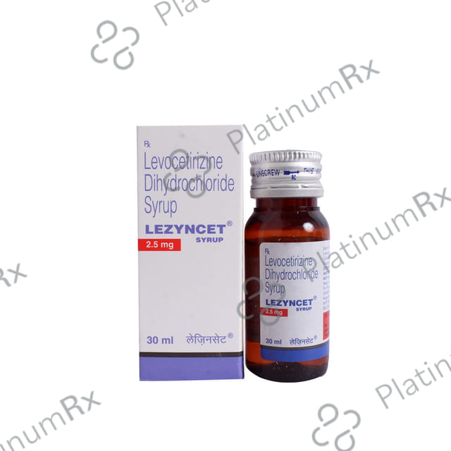 Lezyncet 2.5mg Syrup 30ml