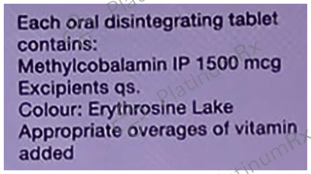 Meconeuron OD 1500mcg Tablet 15s