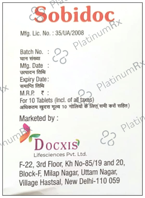 Sobidoc Tablet
