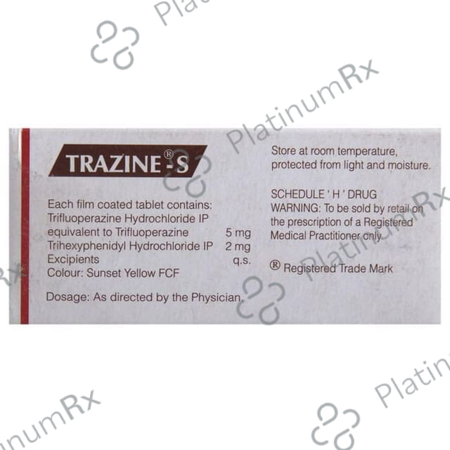 Trazine S 5/2mg Tablet 10s
