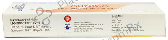 LDD Bioscience Arnica Ointment
