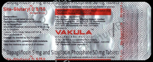 Sita-Glutaryl D 5/50 Tablet