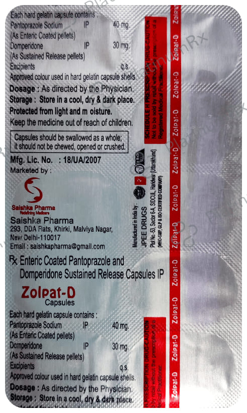 Zolpat-D Capsule SR
