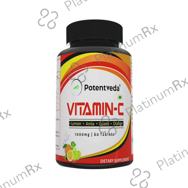 Potentveda Vitamin C 1000mg Tablet 60s