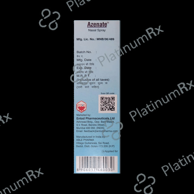 Azenate Nasal Spray 1ml