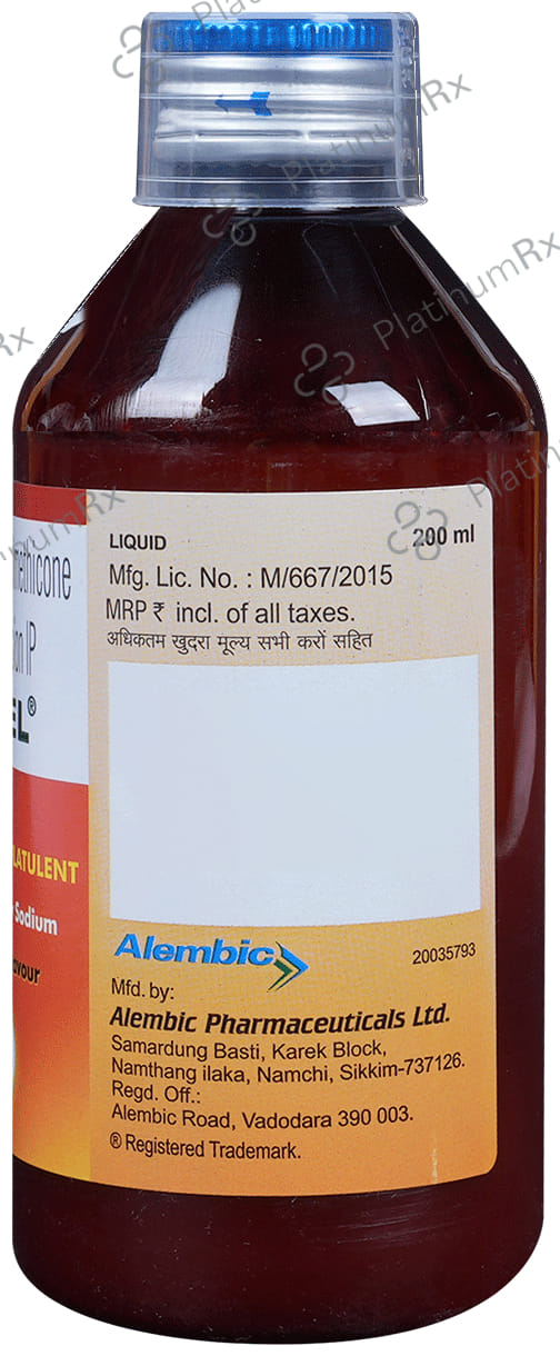 Ulgel 400/20mg Saunf Oral Suspension 200ml