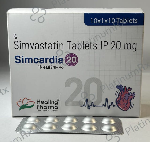 Simcardia 20mg Tablet 10s