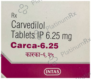 Carca 6.25mg Tablet 15s