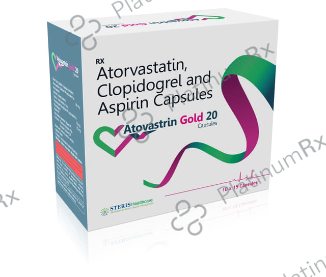 Atovastrin Gold 75/20/75mg Capsule 15s