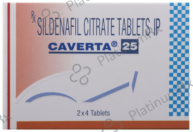 Caverta 25mg Tablet 4s