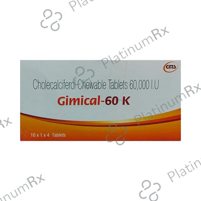 Gimical 60K Chewable Tablet 4s