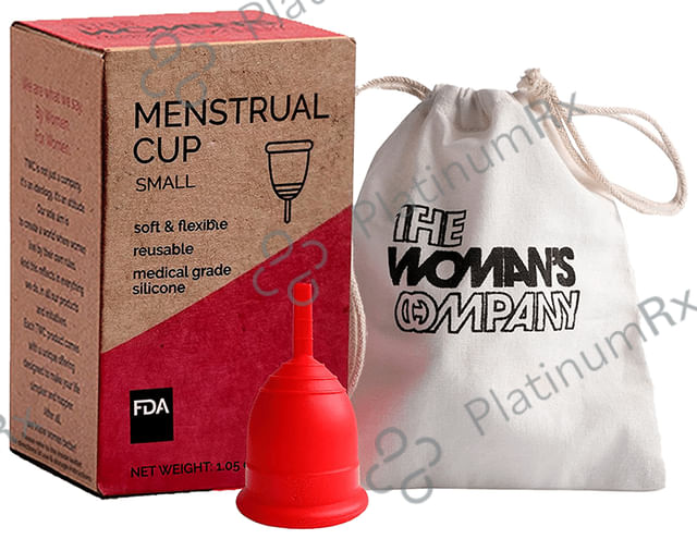 The Woman's Company Red Small Menstrual Cup
