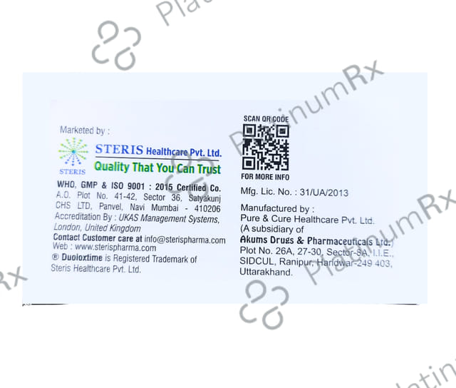 Duoloxtime 30mg Tablet 10s