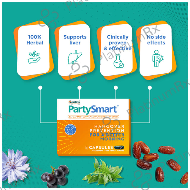 Himalaya Wellness PartySmart Capsule 5s