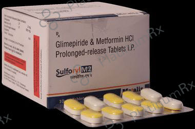 Sulforyl M 2mg/500mg Tablet