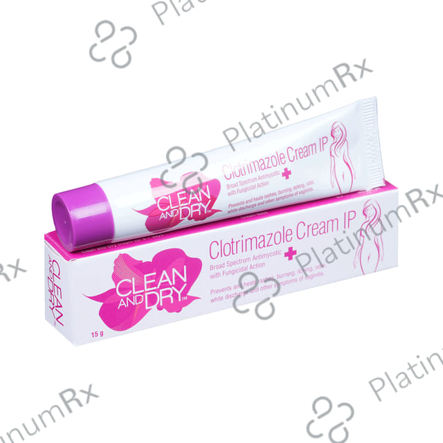 Clean and Dry Intimate Clotrimazole Cream