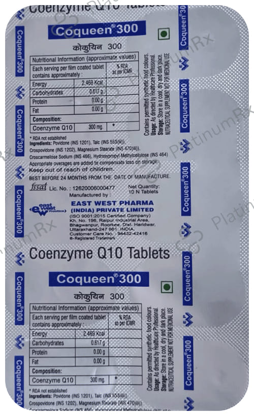 Coqueen 300 Tablet 10s