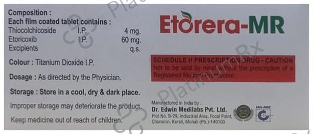 Etorera MR Tablet 10s