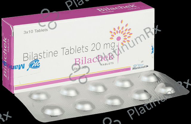 Bilachek 20mg Tablet 10s