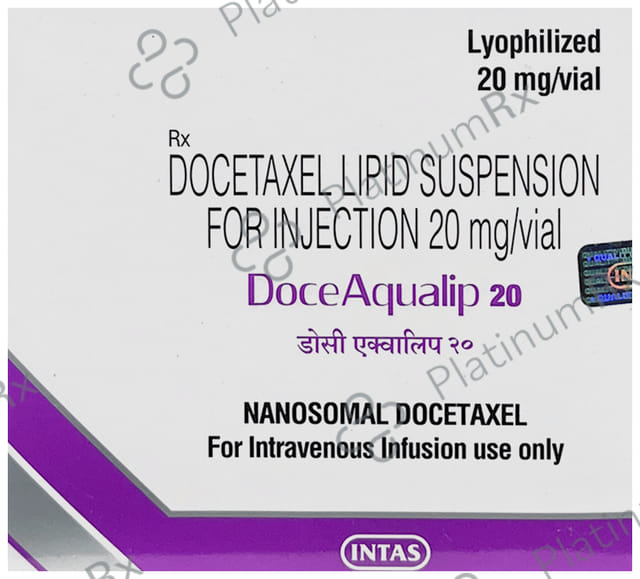 Doceaqualip 20mg Injection 1ml