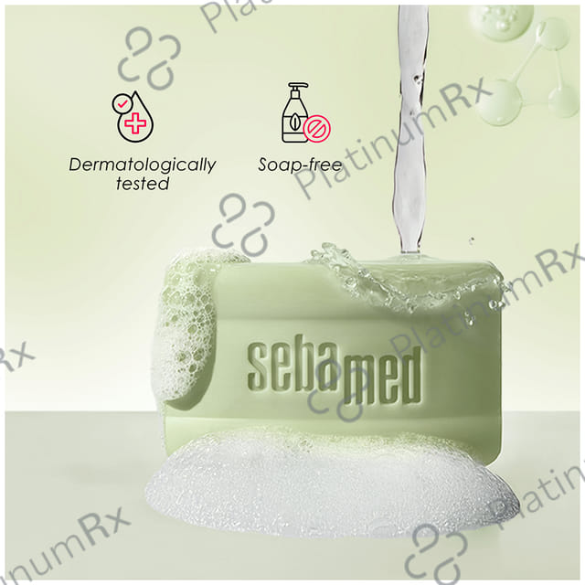 Sebamed Cleansing Bar with Vitamins for Sensitive Skin Soap Free 100gm
