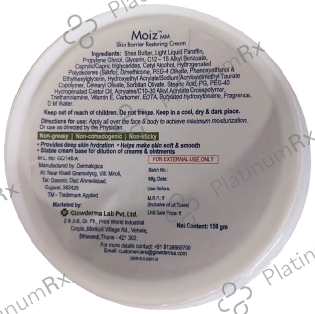 Moiz MM 2% Cream 150gm