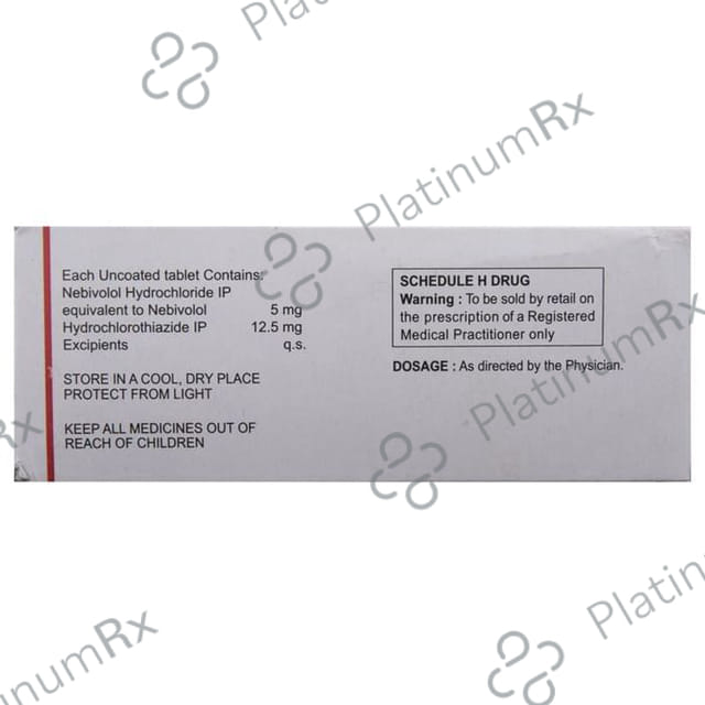 Nodon H 12.5/5mg Tablet 10s